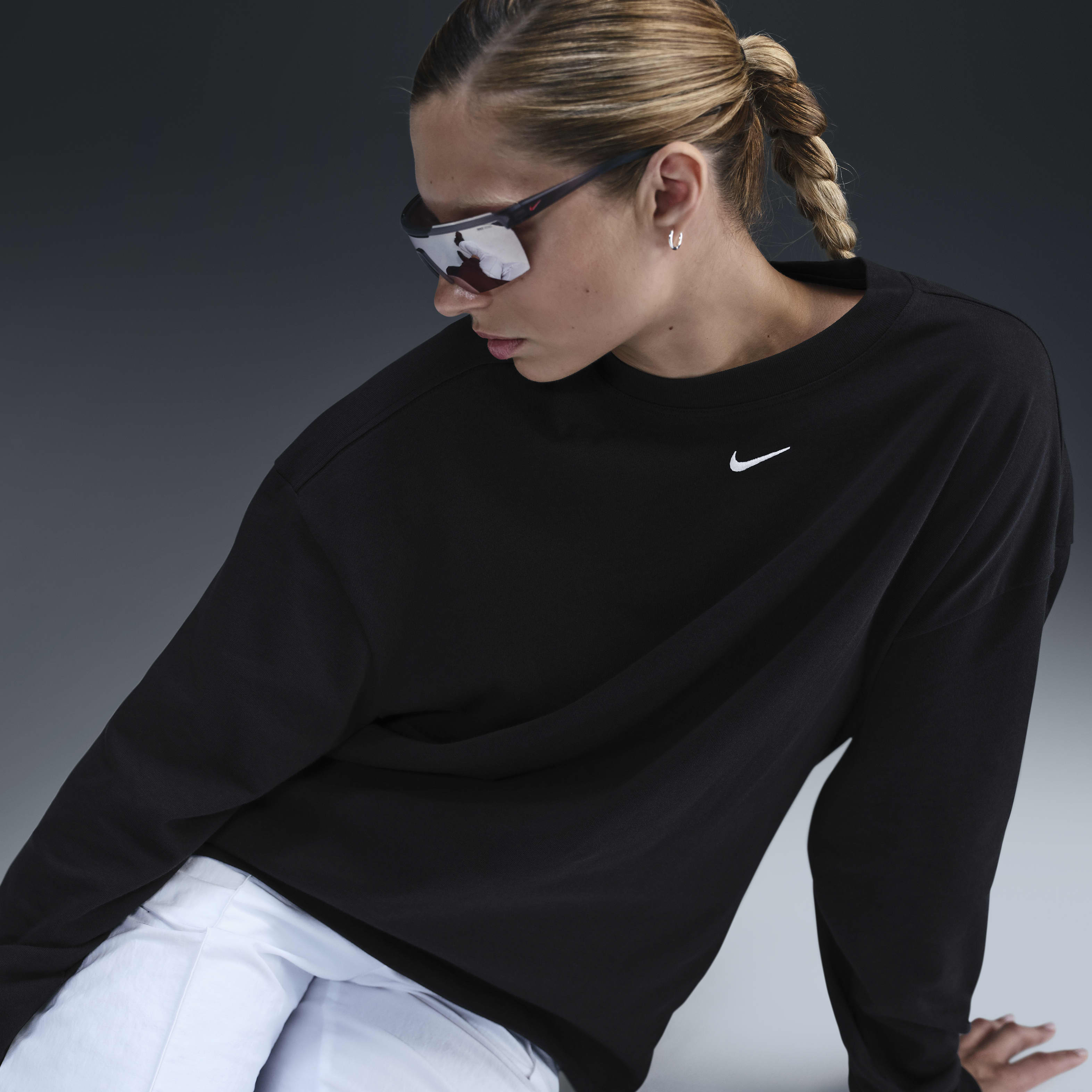 Nike women's long sleeve shirts best sale